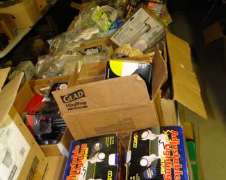 More and more electrical items, we have lots of miscellaneous parts and other electric items