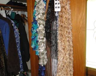Boa's scarves and much much more!