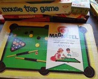 Magnetel, and Mouse Trap Game
