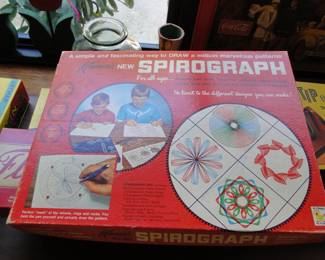 Spriograph, plus the refill pack too, all in the original box