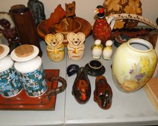 Yes, we also have salt and pepper shakers too, vintage, rare, and most amazing