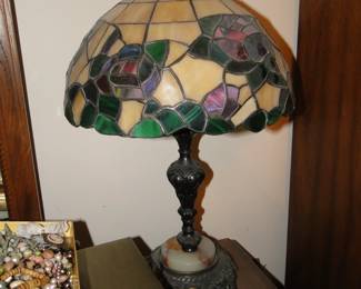 Authentic, Stained Glass Table Top Lap