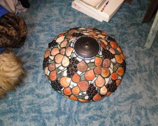 Tiffany inspired Seashell lamp