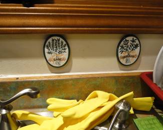 Mini herbs decor