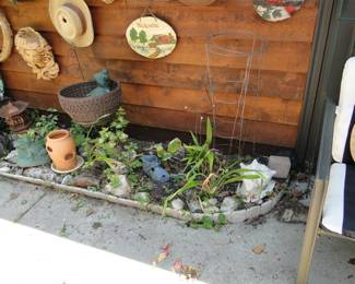 Just look down and and all around for all your yard decorating need