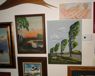 Handmade, and hand painted pieces