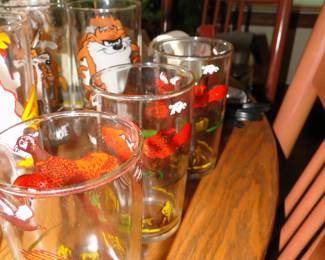 Pheasant glasses, small highball