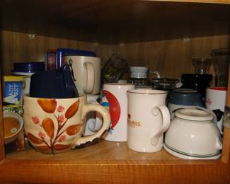 Lots and lots of coffee cups