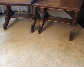 2 Quality end tables.