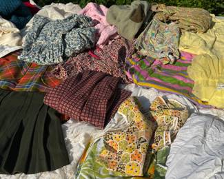 Lots of clothing!
