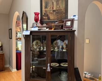 Glass front display