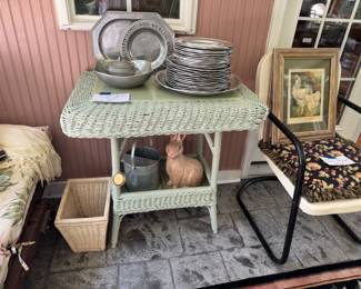 Wicker table