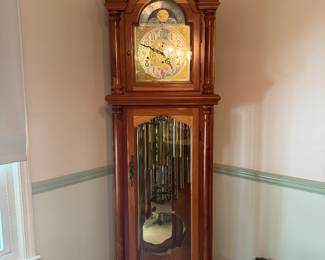 This lovely clock is hand crafted with wood from The Black Forrest in Germany! 