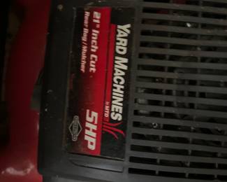 Yard Machine 12" lawn Mower