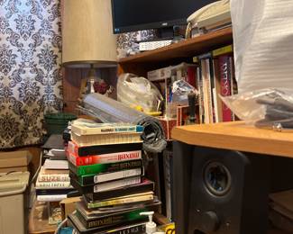 VHS Tapes and computer components