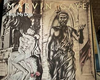 Marvin Gaye LP Here, my dear