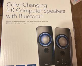 Color changing Computer Speakers