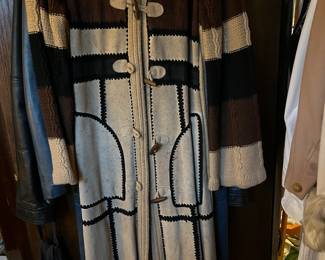 Leather bug sweater