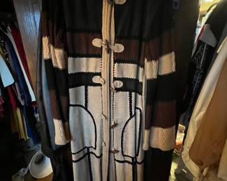 Leather bug sweater