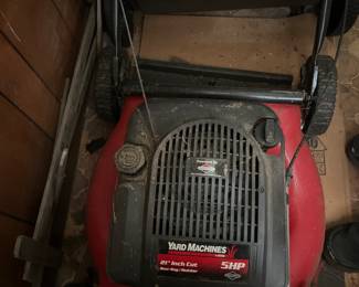 Yard Machine 21" cut lawn mower