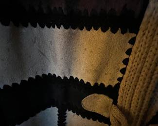 Leather bug sweater