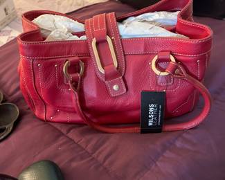 Wilson leather purse