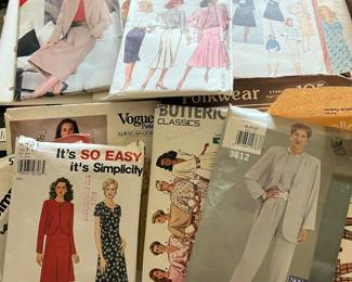 Vintage patterns, like new $3.00 each