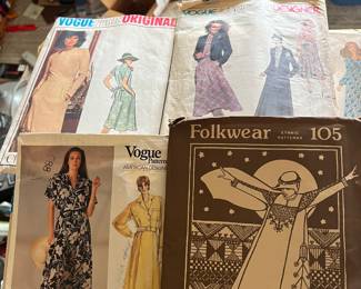 Vintage patterns,
Like new $3.00 each