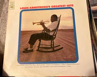 Louis Armstrong Greatest Hits LP