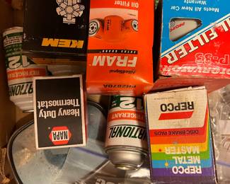 Vintage car filters and more