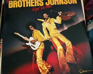 Brothers Johnson LP Right on Time