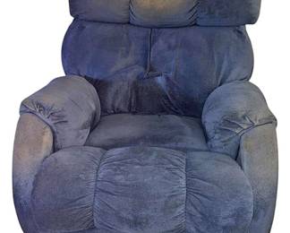 Lane Home Furnishings Blue Recliner