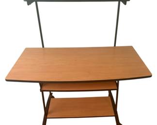3 Tier Rolling Computer Desk