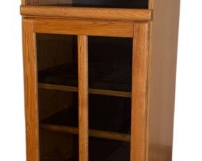 Tall Narrow Oak Cabinet