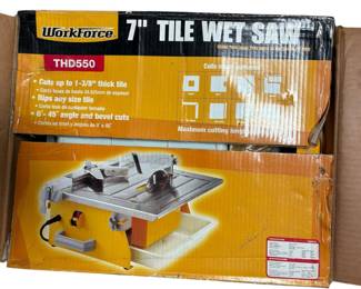 WorkForce THD550 Wet Tile Saw