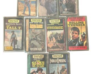 Hollywood Movie Greats VHS Tapes
