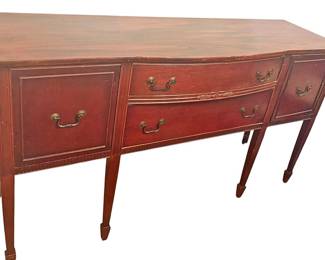 Antique Federal Style Mahogany Sideboard