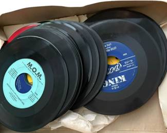 Assorted 7 inch Vinyl Records