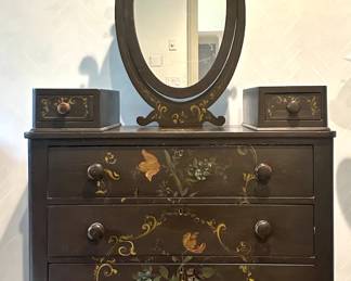 Folk Art Dresser.