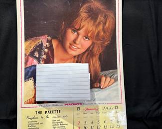 Playboy Calendar, 1966.