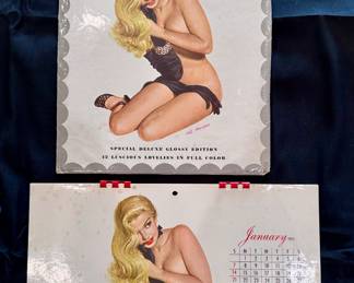 Esquire 1951 Pin-Up Calendar.