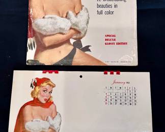 Pin Up Calendar for 1953.
