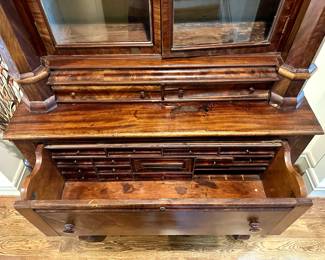 Mid 19th Century American Empire Secretary