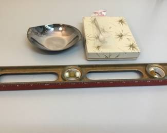 Sterling fork/silverplate bowl $45