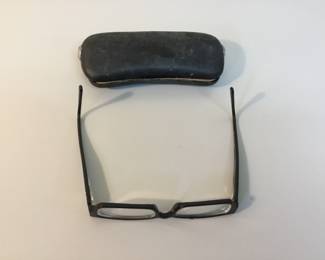 Vintage Chanel reading glasses with case $200