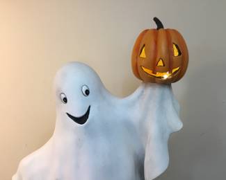 Large Halloween Ghost, lights up $50