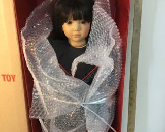 Annette Himstedt Large doll NIB with certificate “Shireem Doll” $150