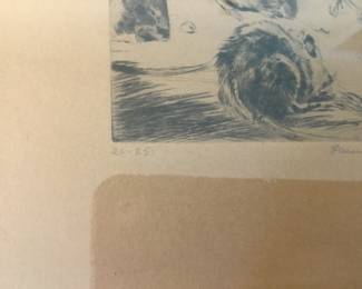 Signed art - mice $50