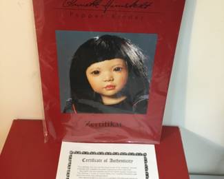 Annette Himstedt Large doll NIB with certificate “Shireem Doll” $150