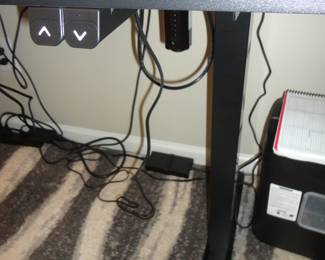 Desk has up and down buttons/ These are soooo cool